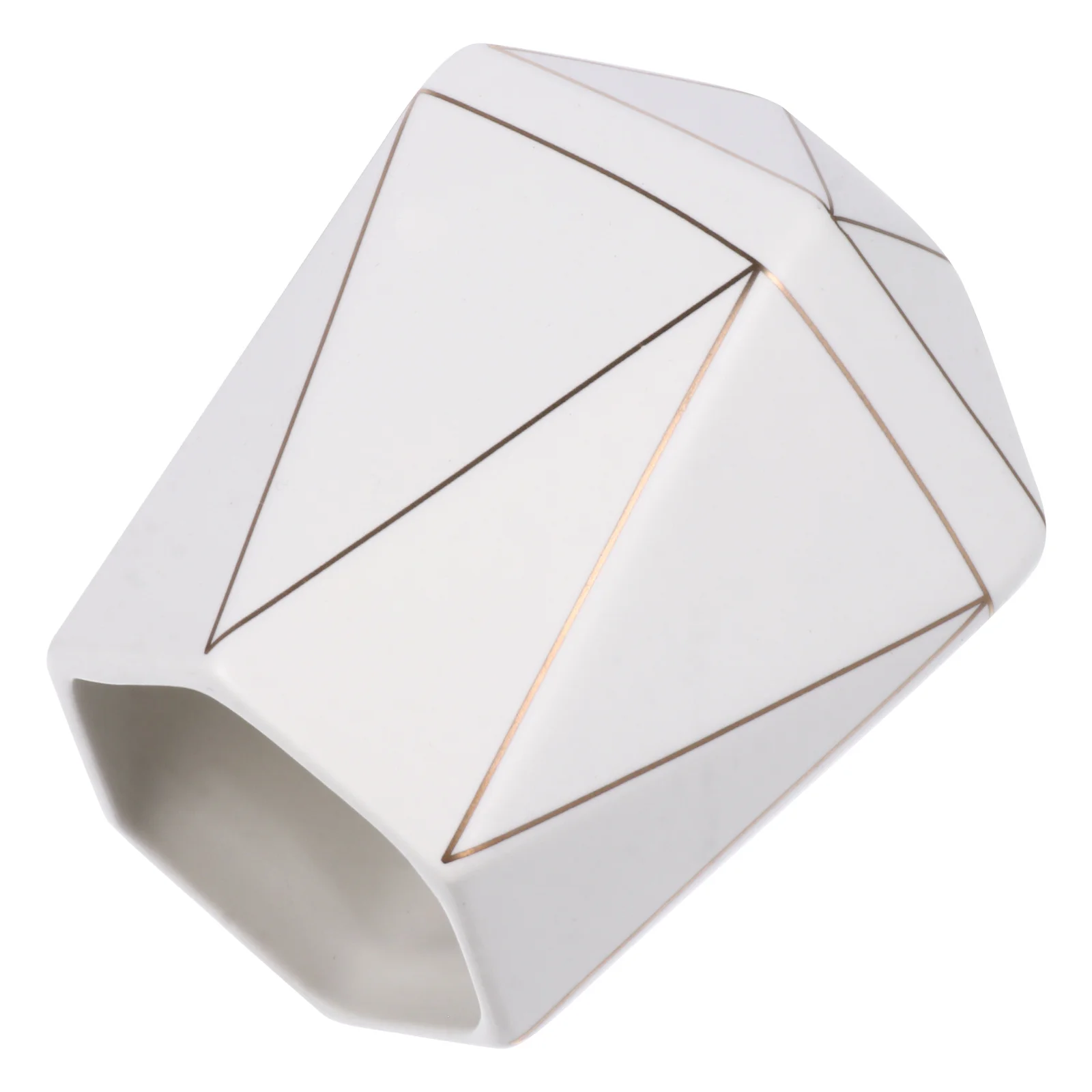 

1Pcs Ceramic Decorative Pen Holder Practical Desktop Organizer Brush Container Office Home Gift Pen Holder