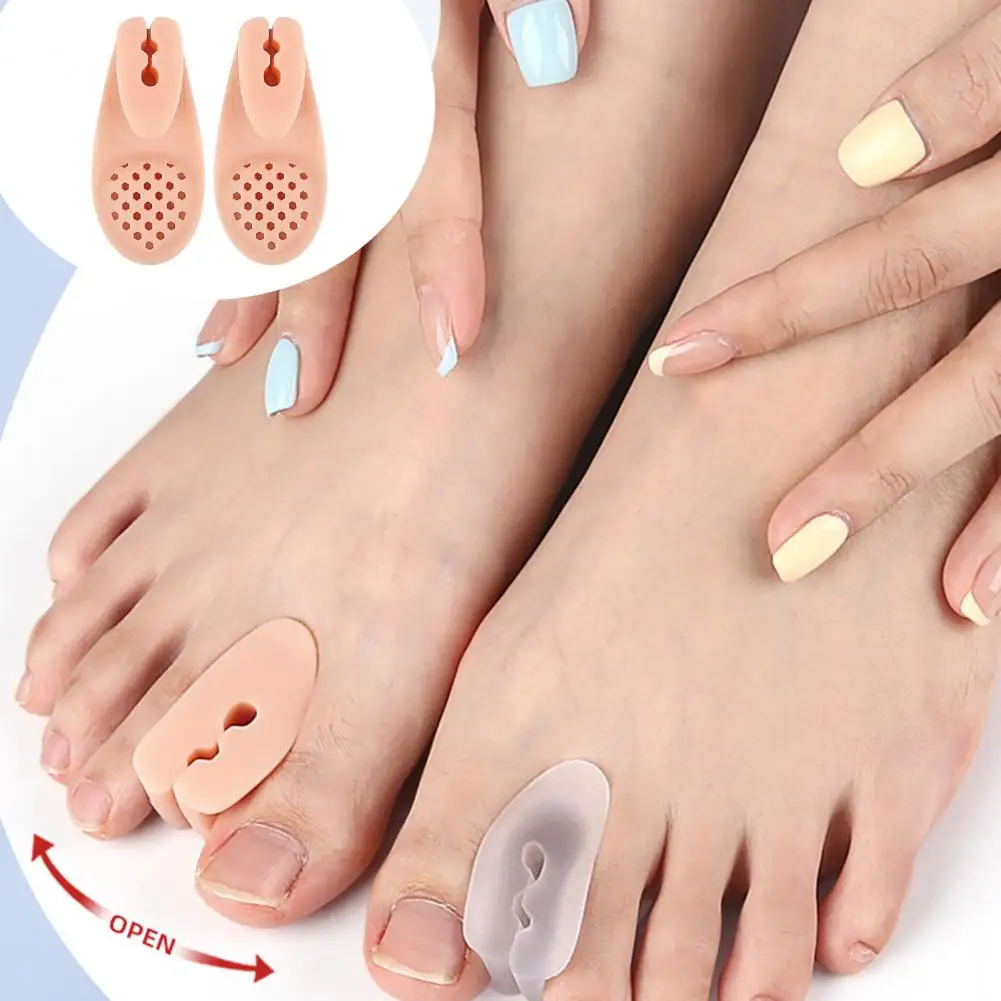 

Flexible Toe Spacer Toe Separator Cushion Bunion Corrector Toe Separator for Pain Relief Foot Alignment Men Women Hammertoe