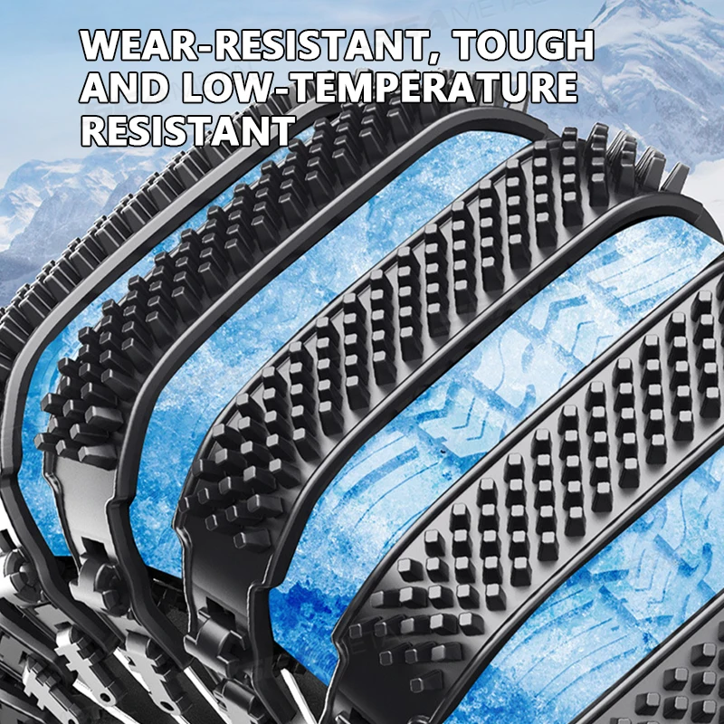 BLALION Car Snow Chains Driving SUV Off-road Outdoor Snow Tire Anti-skid Chain Thickened Tendon Universal Car Anti-skid Chain