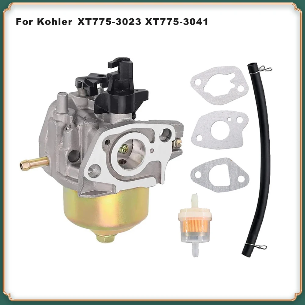 

Replacement Carburetor for Kohler XT7.75 Pressure Washer - Compatible with Part Numbers XT775-3023 & XT775-3041