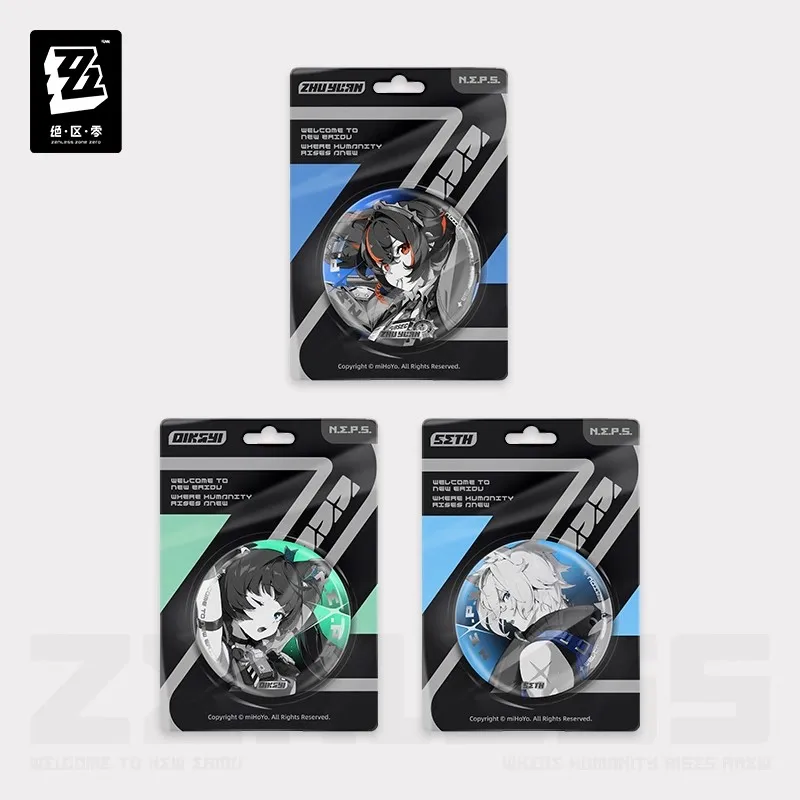 

Официальный значок серии miHoYo Zenless Zone Zero Yinghua, специальный блок криминального исследования, оригинальные аксессуары для игр в стиле аниме