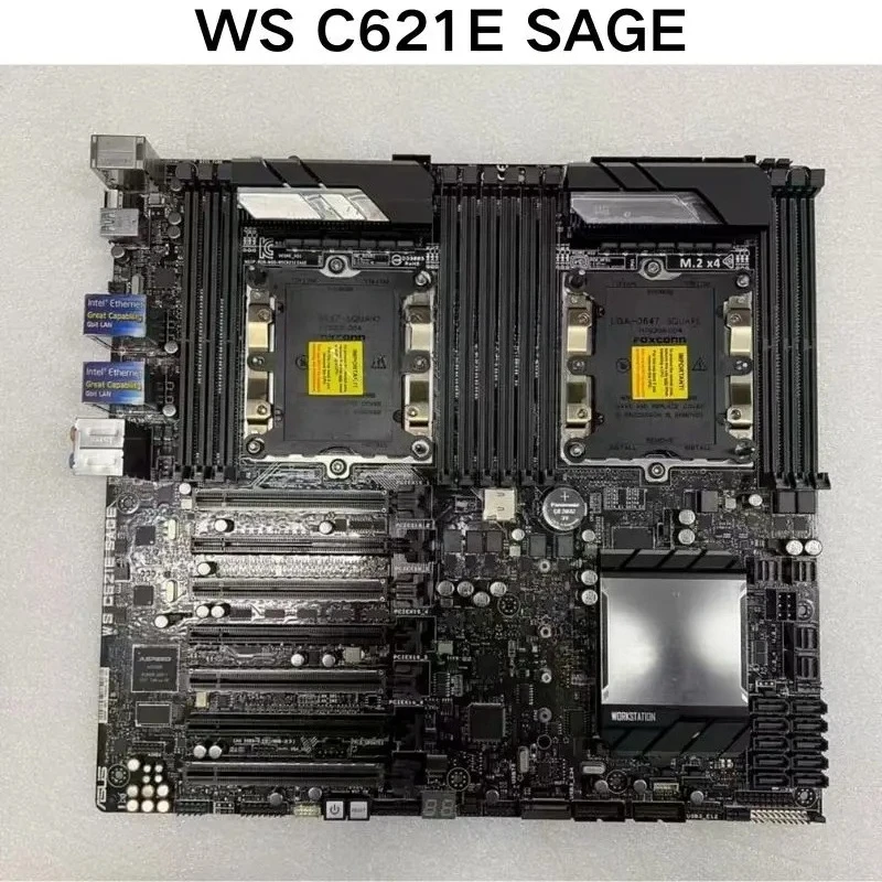 Used WS C621E SAGE Dual LGA3647 Motherboard Fully Tested OK, Test Shooting Service Available Post Order