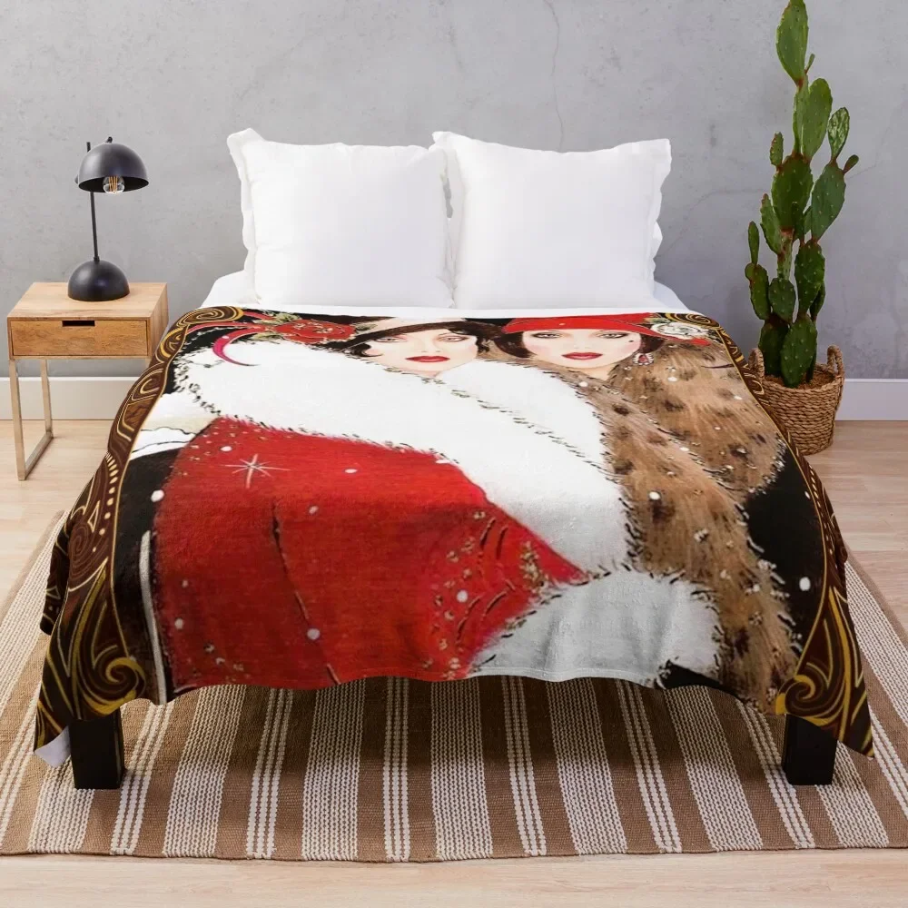 

Out on the town Throw Blanket Warm Cozy Throw Blanket for Living Room Couch