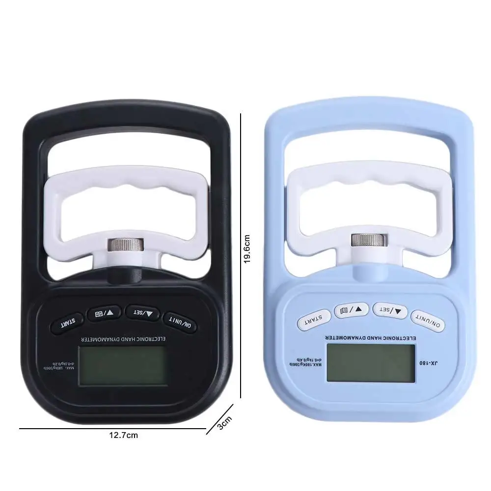 Electronic Grip Strength Tester 396Lbs/180Kg Type-c/battery Digital Hand Dynamometer LCD Screen Measurer