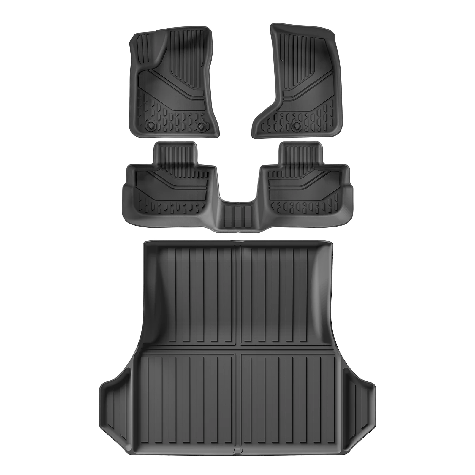 Fußmatten für Dodge Charger AWD 2011-2023 US-Version TPE 3D Autoteppiche Kofferraumauskleidung Zubehör – Detail 11