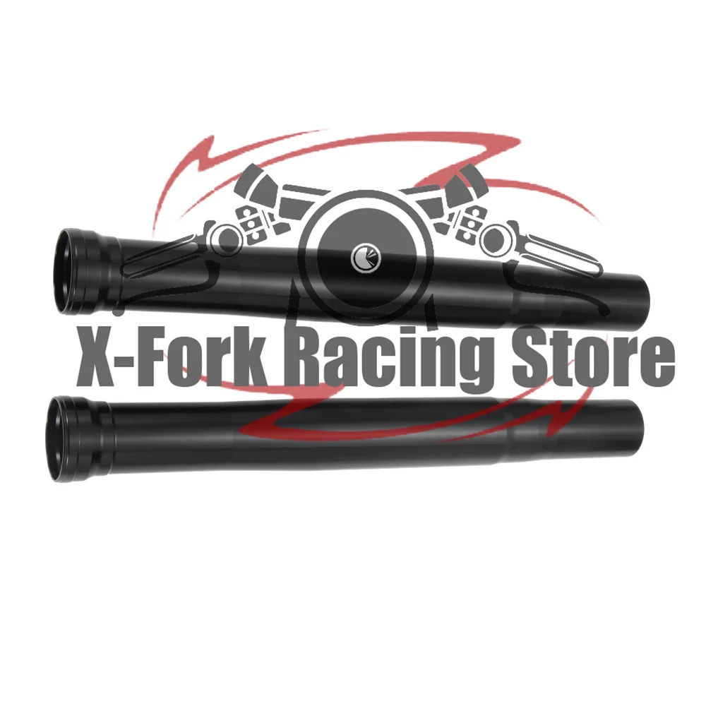 Black Front Fork Outer Tubes 487mm For Suzuki GSXR1000 GSX-R1000 2007-2008 Shock Absorber Fork Suspension Stanchions Pipes Legs