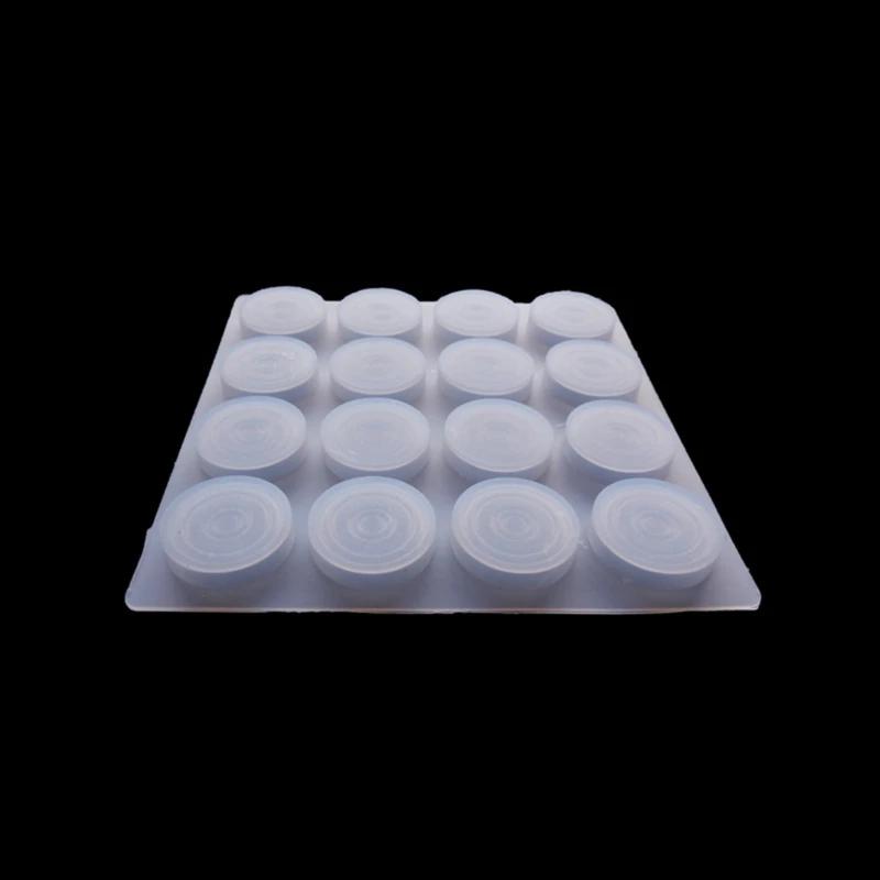 Silicone Mat for Wax Seal Stamp Wax Sealing Pad Flat Round Disc Mold Tray for Epoxy UV Resin Craft Adhesive Waxing