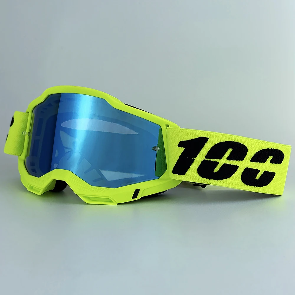 100 نظارات للدراجات النارية نظارات موتوكروس خوذة MX موتو الترابية دراجة ATV التزلج الرياضة في الهواء الطلق الزجاج سكوتر Googles قناع #5