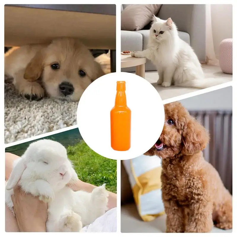 Pet leakage Food bottle Dog Interactive Dispensing Water Bottle Toy For Small Medium Large Dogs Improve IQs Training Toy