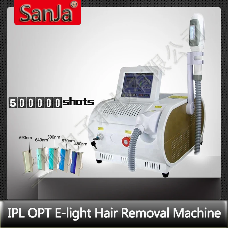 

Desktop Professional 500000 Shots IPL OPT E-light Hair Removal Machine Skin Rejuvenation Painless Laser Epilator Beauty Salon