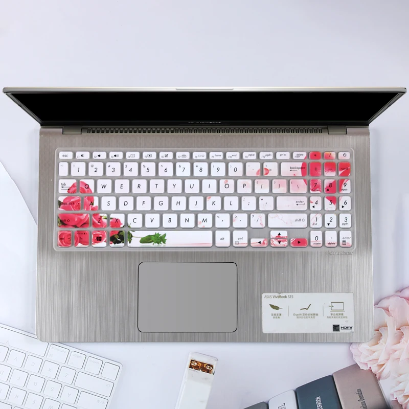 

Silicone Laptop Keyboard Cover Skin For Asus Vivobook 15 ASUS VivoBook 15 M515UA M515D M515U M515DA M515 DA UA D U 15.6 inch