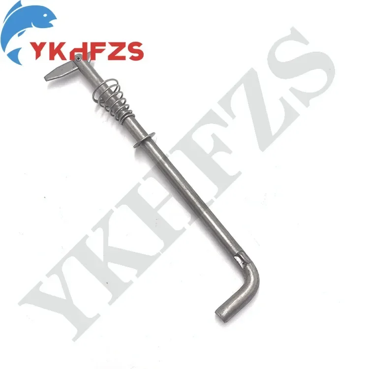 

350-62121 Упорный стержень и пружина наклона лодочного двигателя для подвесного двигателя Tohatsu Mercury 9,8-18 л.с. 350-62121-1 369-62122-2