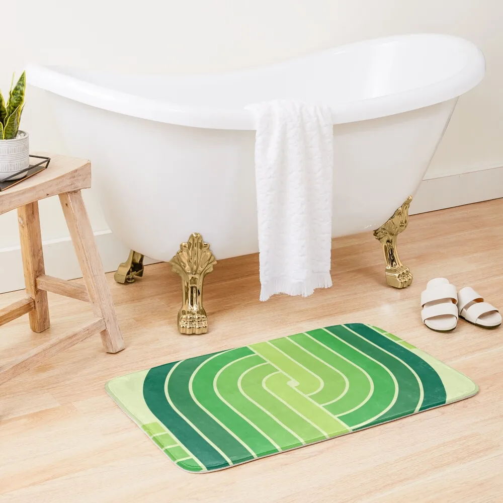 

Retro Geometric Criss Cross Bath Mat Toilet Accessories Bathroom Water Absorbent Carpet Bathrooms Mat