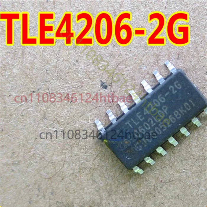 

10PCS TLE4206-2G 1-A DC Motor Driver for Servo Driver Applications SOP14