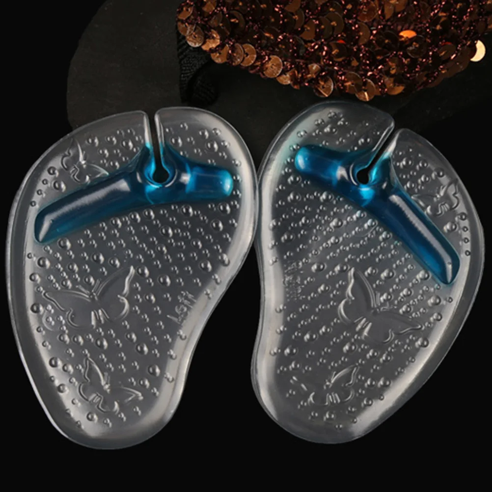 

Gel Forefoot Gel Slipper Pads Shock Absorption Anti Slip Insole Inserts For Sandals Flip Flops Foot Care Tool