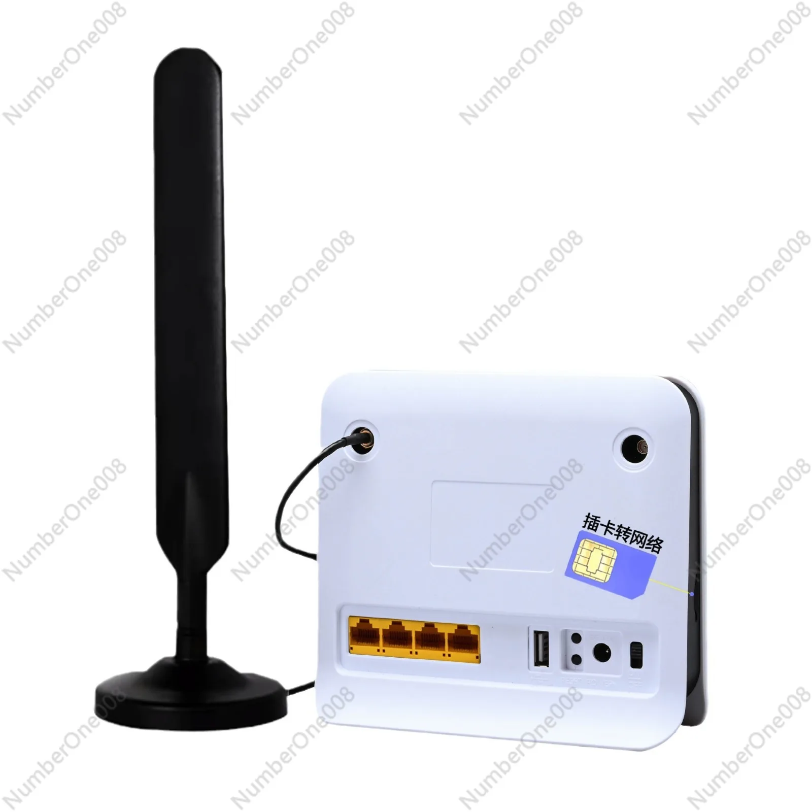 4G 5G Wireless CPE Router WiFi6 Modem with SIM Card Slot Portable Mobile Hotspot for Outdoor Home Broadband Sharing