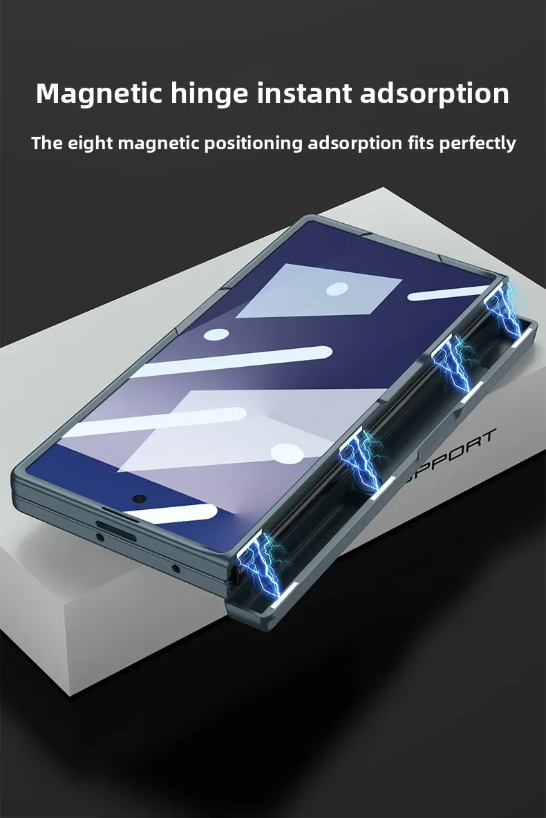 

For Samsung z Fold 7 mobile folding screen Magnetic suction protective case