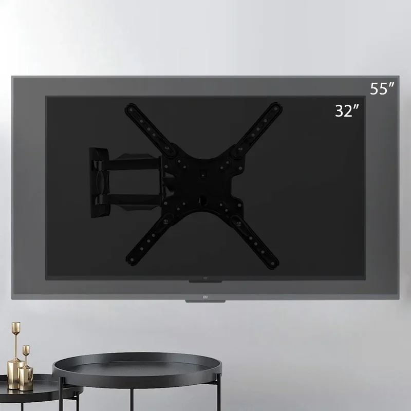 TV Stand TV Bracket For 32-50inch Lightweight TVs Retractable TV Wall Mount Bracket Universal Flexible Arm Television Holder