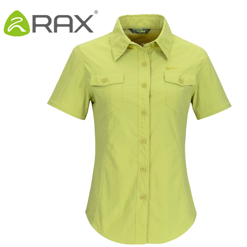 RAX  genuine outdoor quick-drying shirt women\'s UV protection long-sleeved quick-drying shirt quick-drying clothes for men and