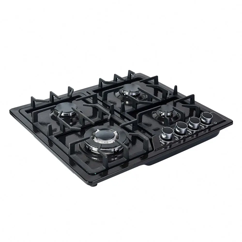 ガスコンロ キッチン家電 ステンレス製 ビルトインガスホブ 4口ガスレンジ