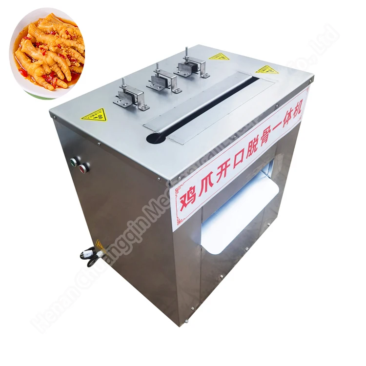 Claws Bone Removing Claw Cutter Chickens Boneless Chicken Feet Deboner Machine