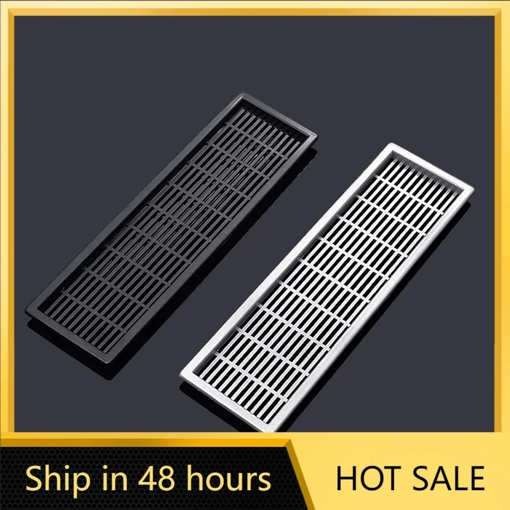 

60mm Rectangular Cabinet Wardrobe Air Vent Grille Ventilation Cover For Wardrobes Cupboar Air Vent Hardware Accessories