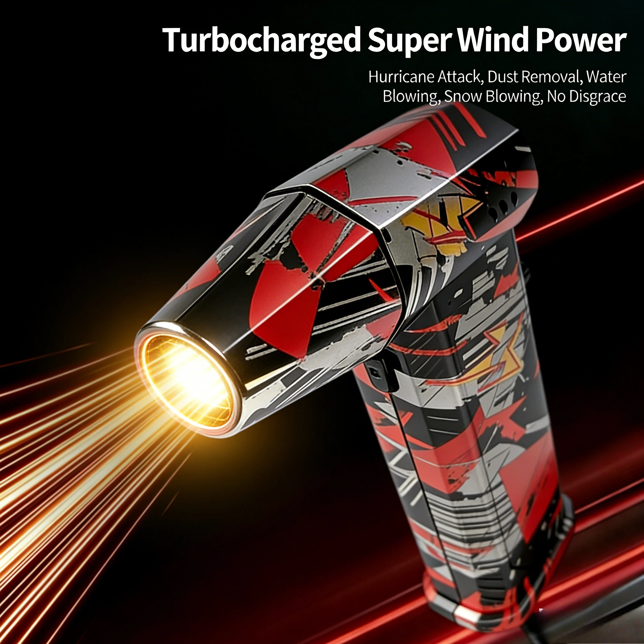 

X9 Violent Fan 130000RPM Turbo Jet Fan 5000mAh * 2 Мощный воздуходувка Duster Cleaner 200W Высокомощный канальный вентилятор для очистки автомобиля ПК