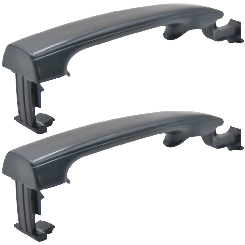 

2 Pcs Door H Durable Black Rear Abs Car Modified Part Left Right Vehicle Modified Part Accessories