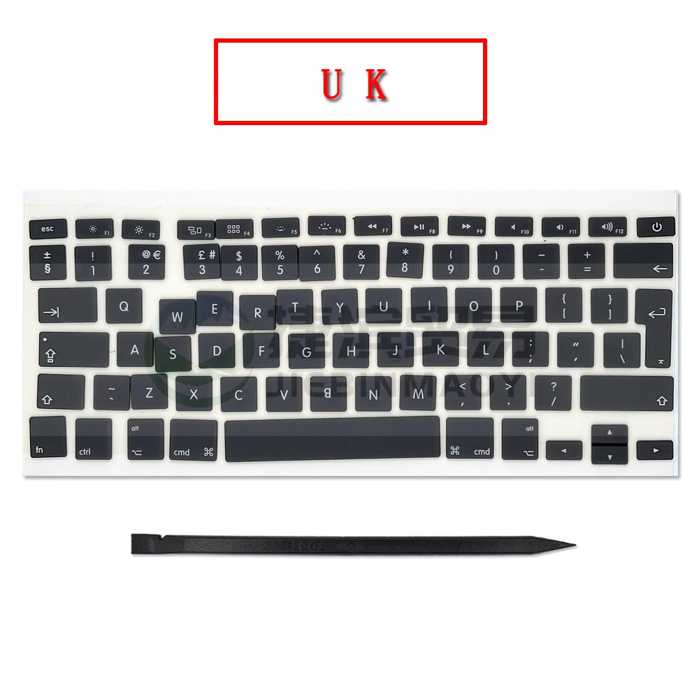 Laptop A1466 A1425 A1502 A1398 Keycaps Para Apple MacBook 13 "15" Air/Pro Retina Keyboard AC06 AP08 / AC07 AP11 Key Cap Ferramenta Livre