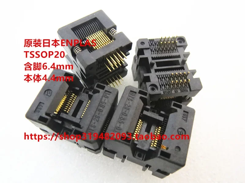 

OTS-20(28)-0.65-01 TSSOP20ENPLAS IC Испытательное сиденье Испытательный стенд Испытательная розетка Сиденье для программирования