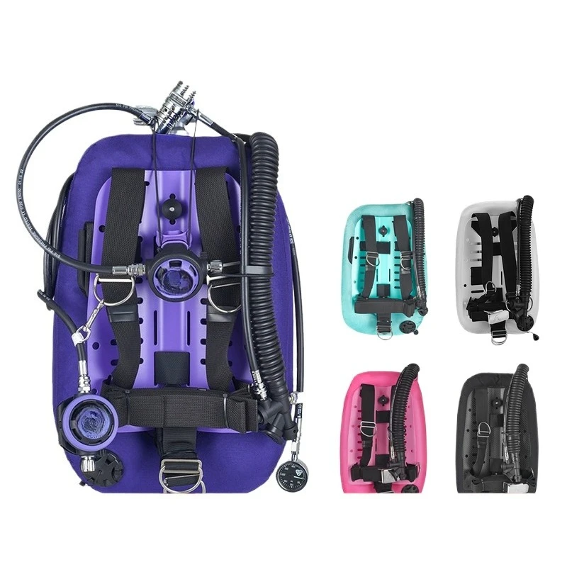 

Scuba diving carbon fiber board back fly long and short throat regulator