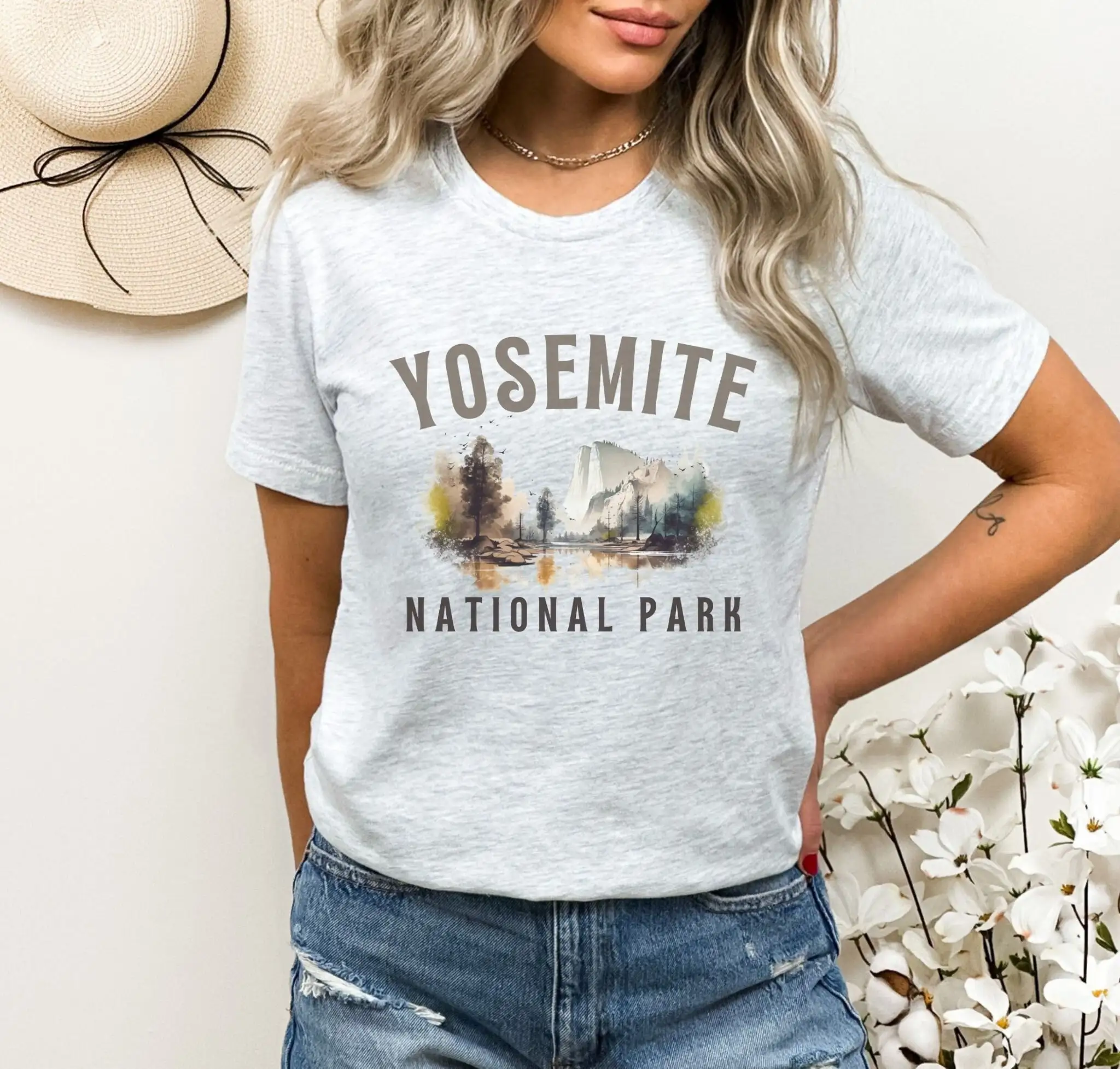 Yosemite National Park T Shirt Yosemi For Nature Lover Adventure Seeker