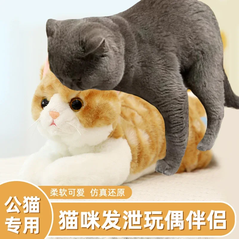 لعبة تثقيب القطط الذكور تتوافق مع النوم منذ مرحبا لتخفيف الملل الحيوانات الأليفة لدمية رفيق القط الأنثوية المزيفة الأخرى #1