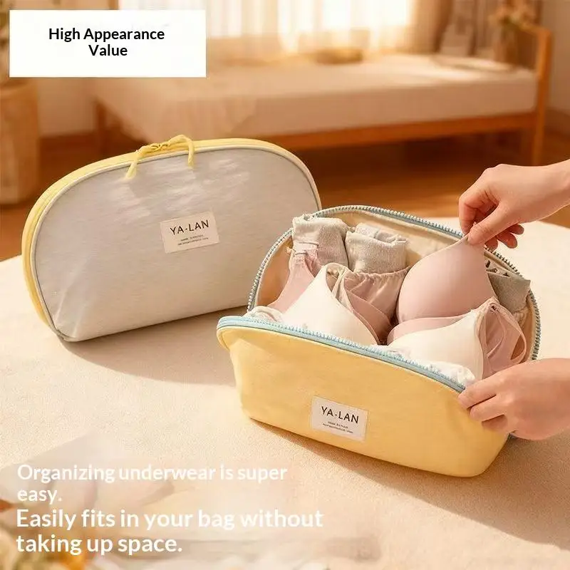 1PC Travel Portable Underwear Sock Storage Bag | Three-in-One Set, Special Artifact For Intimate Apparel Organization 1PC