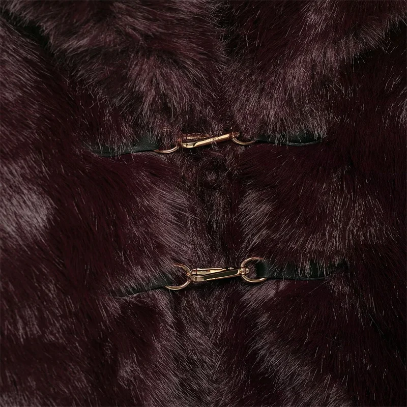 2025 Fall Fashion Trendy Sexy Women's Faux Fur Short Coat