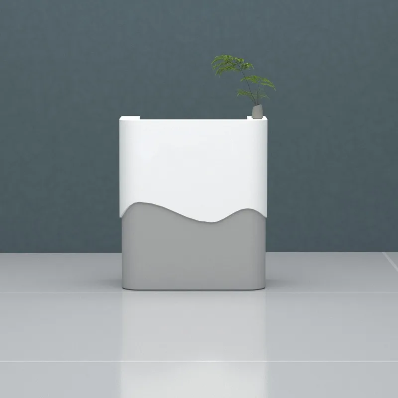 

Minimalist Beauty Reception Desks Welcome Unique European Display Executive Reception Desks Company Bar Bureau Lounge Furniture