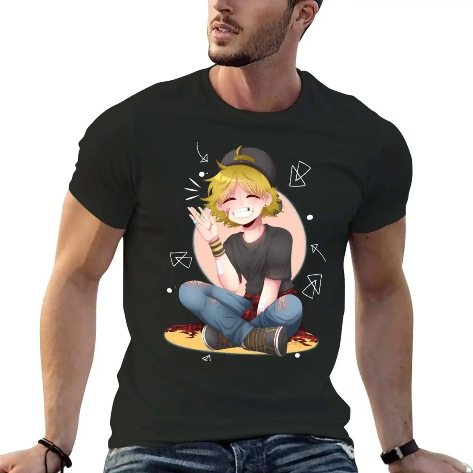 Springtrap de FNAFHS T-Shirt boys whites quick drying men t shirts Anime Graphic T-shirts for Men Clothing Women Tees