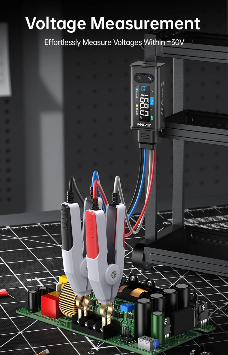 Mini Pinzetta Digale Intelligente LCR SMD ESR Tester Resistenza Capacà Induttanza Continuà Diodo Tester componente Elettronico  1420