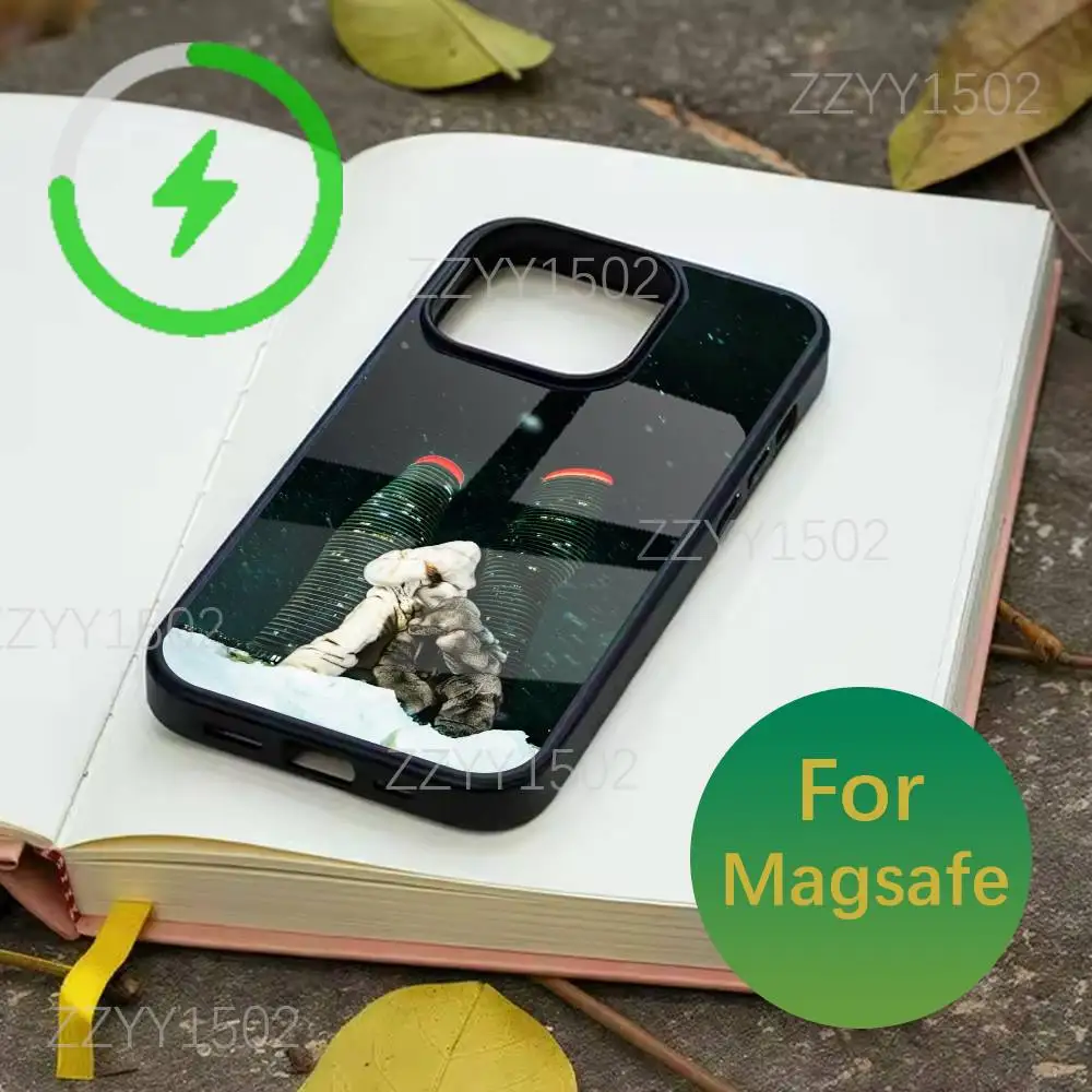 حافظة هاتف Rapper D-Drake بقيمة 4 دولارات أمريكية لهواتف iPhone 17,16,15,14,13,12,11,Pro,Max,Plus,Mini,SE4,E Magsafe للشحن اللاسلكي