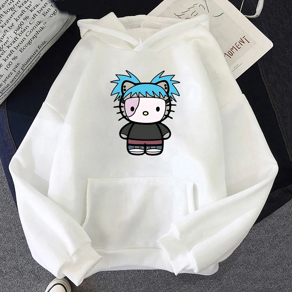 Sally Face Cute Cartoon Character Print Hoodies Autumn Men/women Casual Clothes Loose Fleece Pullovers High Quality Sweatshirts