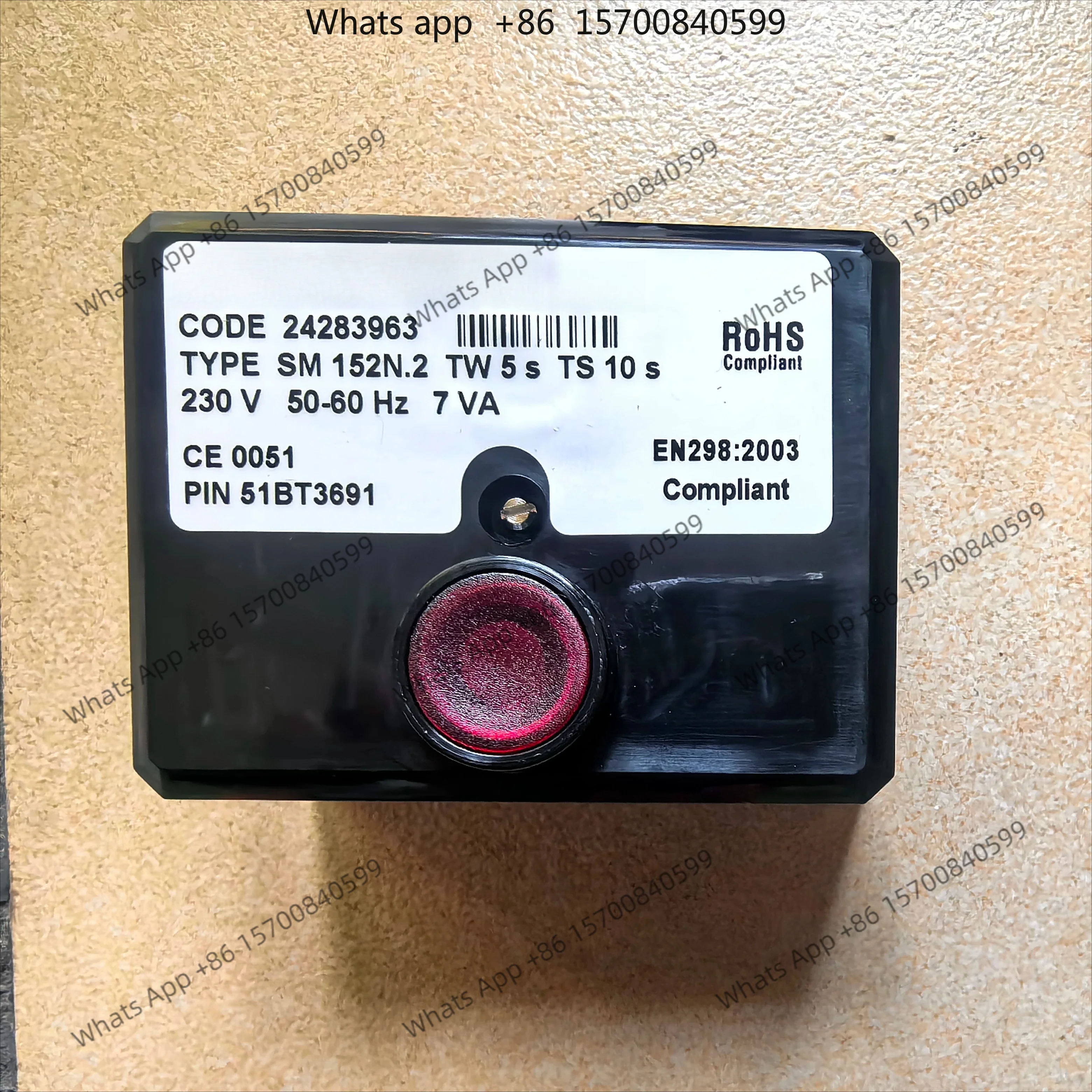 CODE 24283963 SM152N.2 Burner Controller Programmer