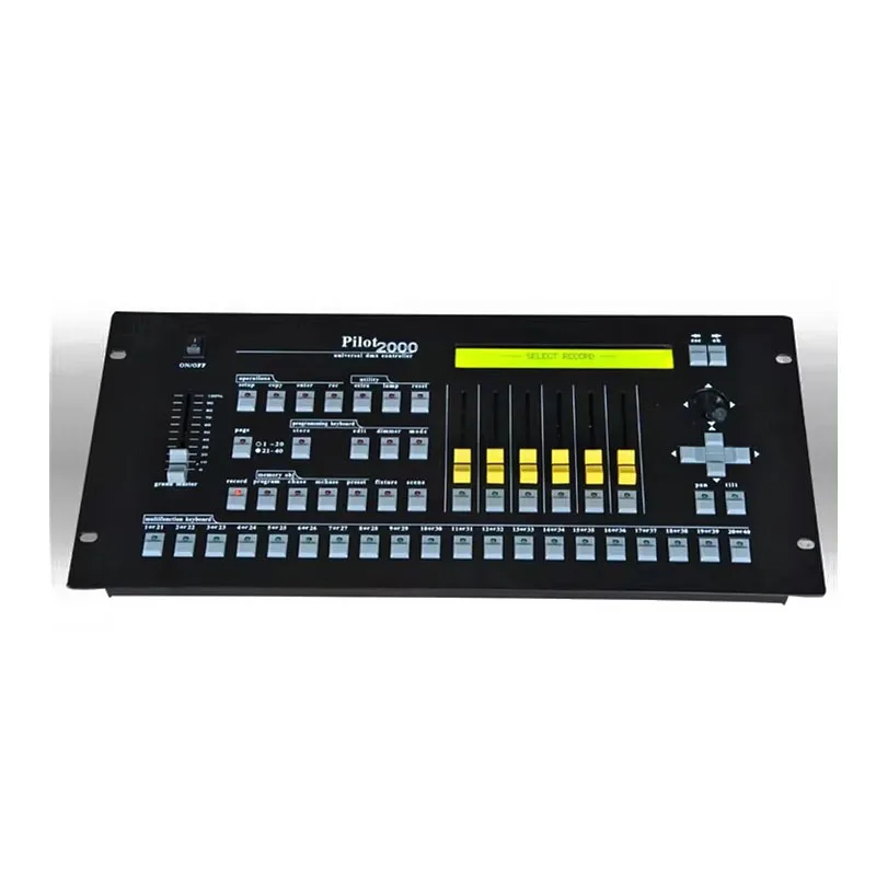 Fast Shipping Pilot 2000 DMX512 Controller Stage Light Controller DMX disco club Professional Audio Dj Equipment console