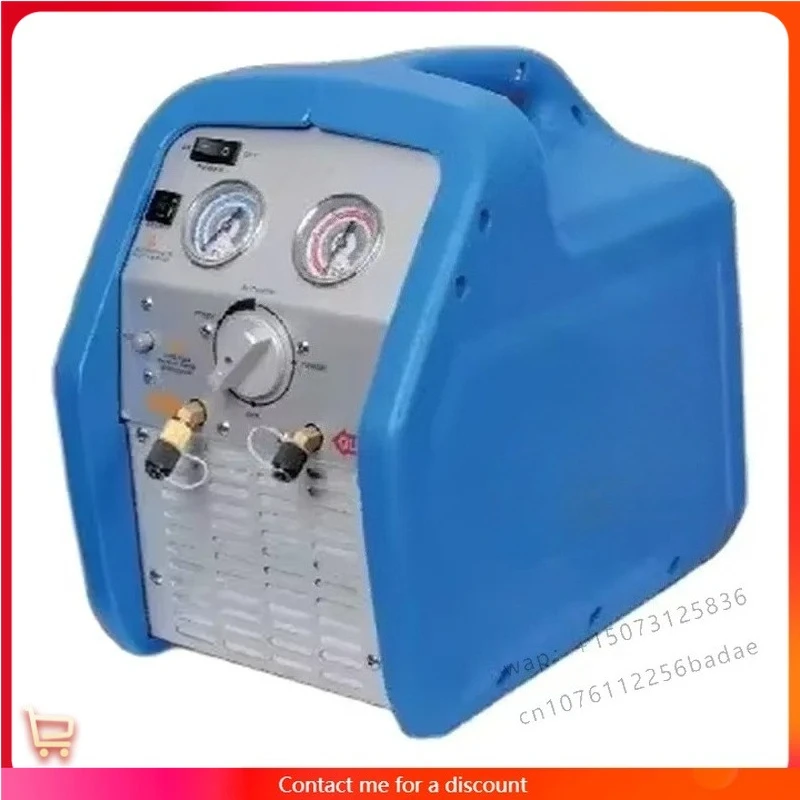 Factory Portable Mini Dual Cylinder 1 Refrigerant Recovery Unit or Refrigerant R134a Recovery Machine R134a R410A R22
