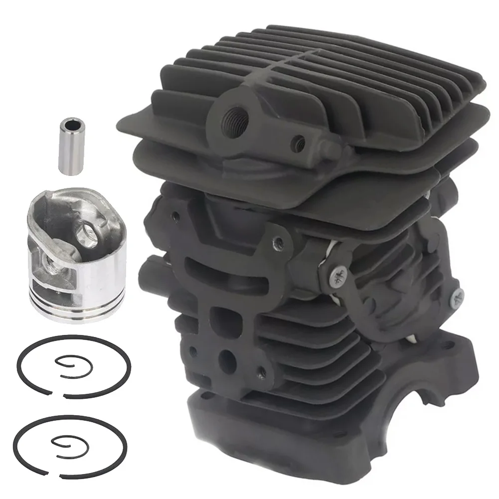 Chainsaw Engine Parts 38mm Cylinder Piston Kit 7 Pieces Kit Easy To Install Engine Efficiency Enhanced Performance