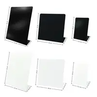 Metal Magnetic Blackboard Vertical DIY Design Desktop Message Board Badge Notes Storage Storage Display Board Message Display 6