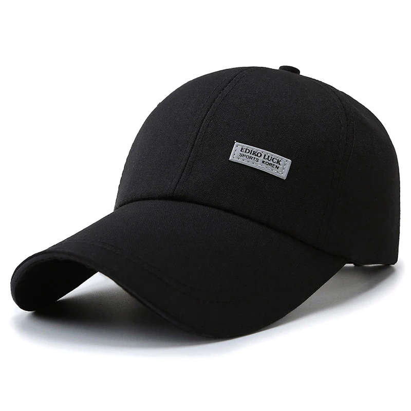 1 قطعة قبعة بيسبول طويلة الحواف موضة متعددة الاستخدامات بلون أبي قبعة قابل للتعديل قبعة الشمس الرجال النساء قبعة تسلق الجبال