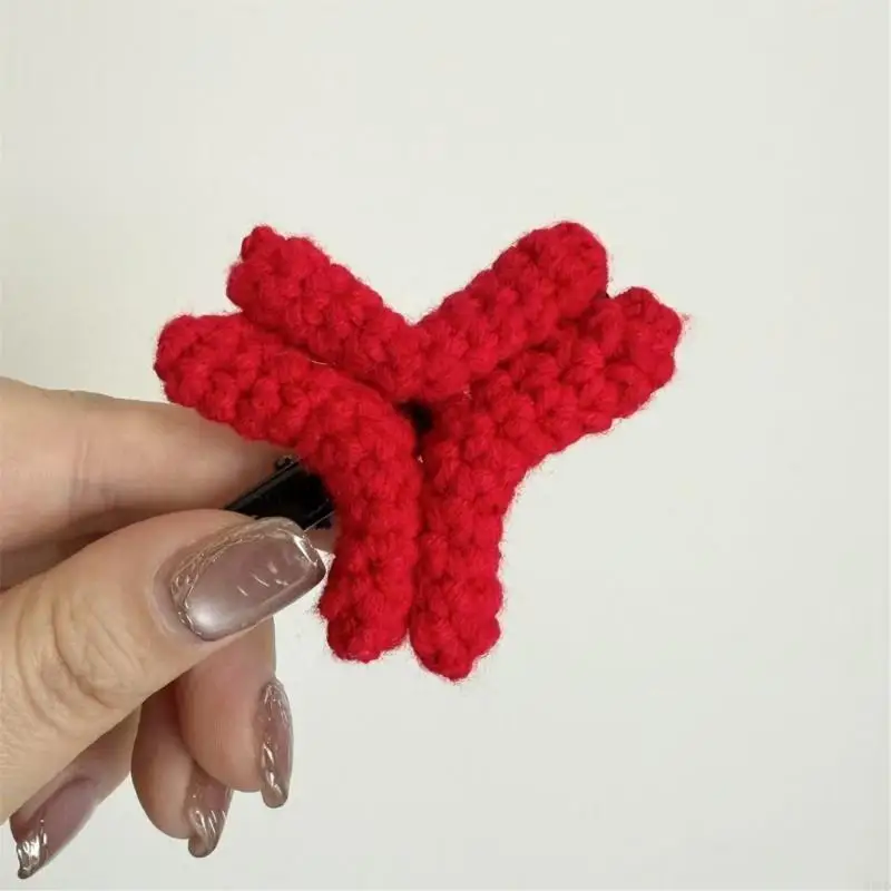 M6CD Creative Cartoon موضوع Hairpin Crochet Hair Clip