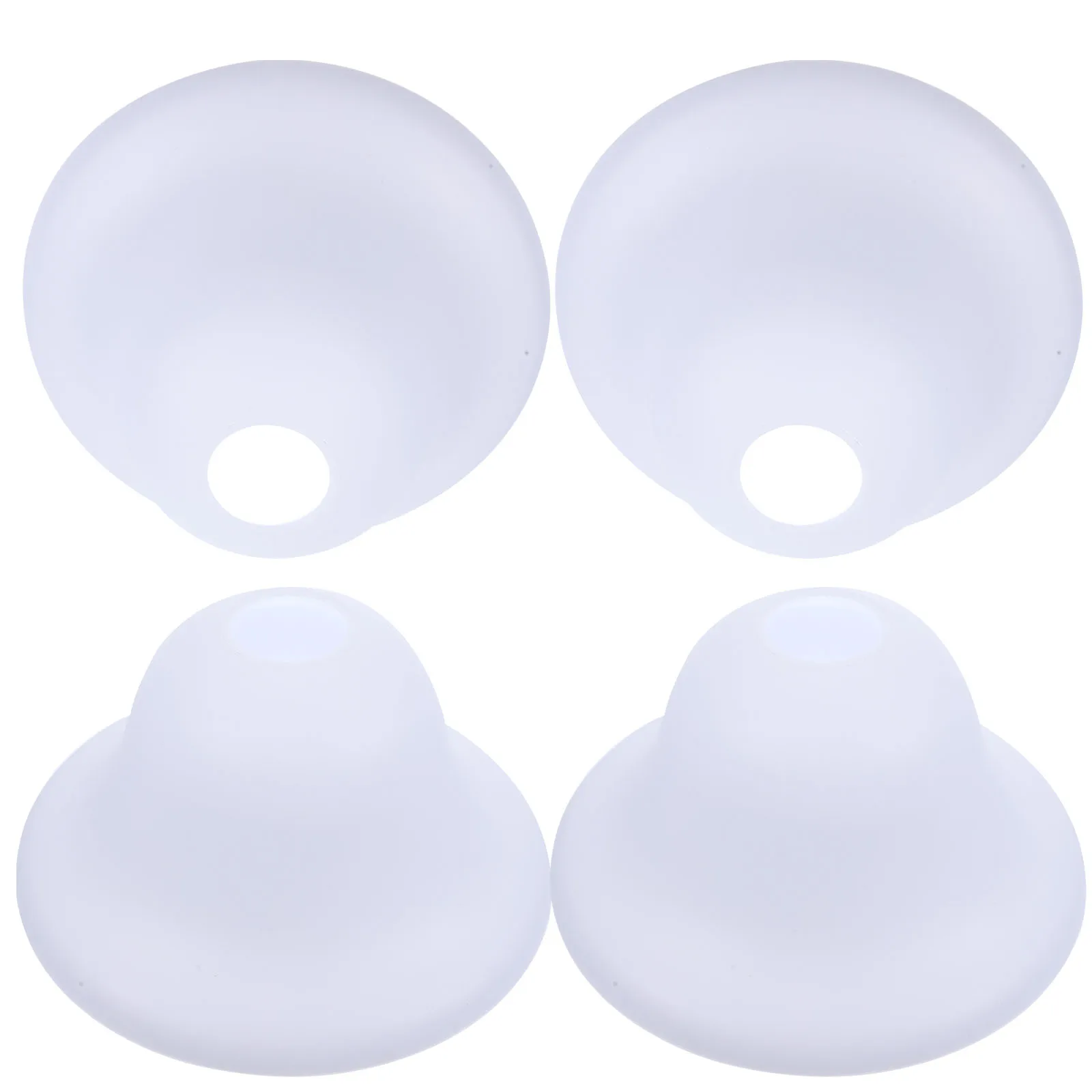 

4Pcs Plastic Lampshade Premium Material Light Cover Frosted Floor Replacement Small Lampshades for Table Lamp Desk Lamps Bedroom