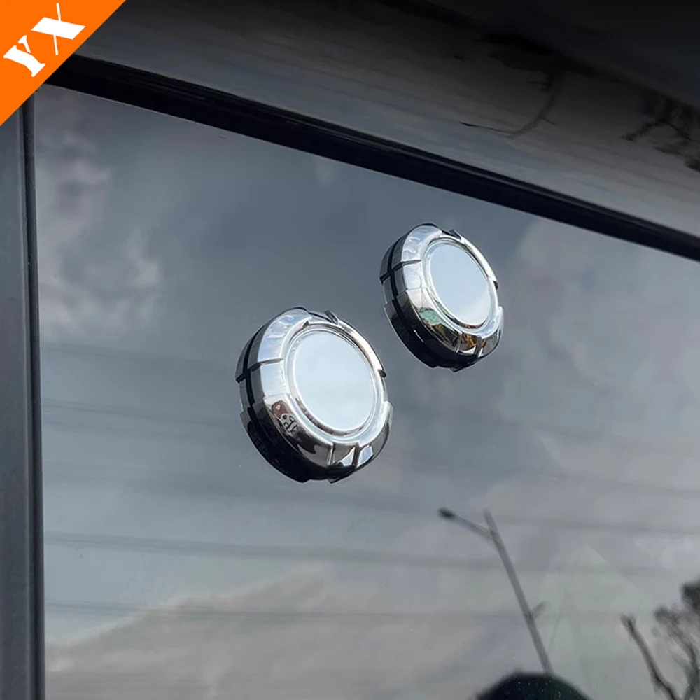 For Baic BJ40 40L 40PLUS Accessories 2024 Carbor Red Car Tailgate Glass Decoration Screw Cover Rear Window Screw Protect Cover