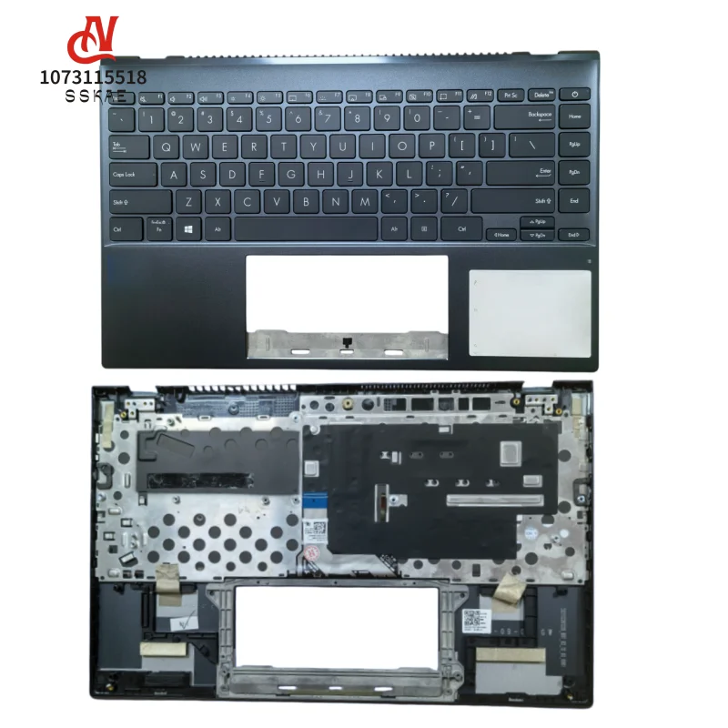 English and Owen Keyboard Palmrest Upper Case For ZenBook 14 UX425 UX425E UM4251A U4700IJ UX5401Z Q408UG U4700E UX425QA C Shell